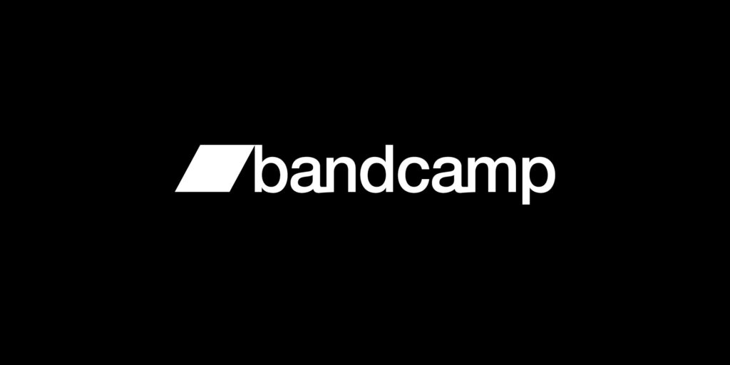 Logo da bandcamp