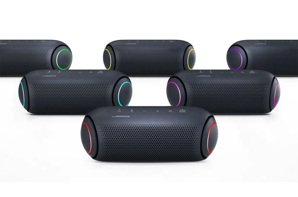 Casacor 2021 apresenta conceito de casa conectada com a lg do brasil Caixa de som portátil lg xboom go pl5 e pl7