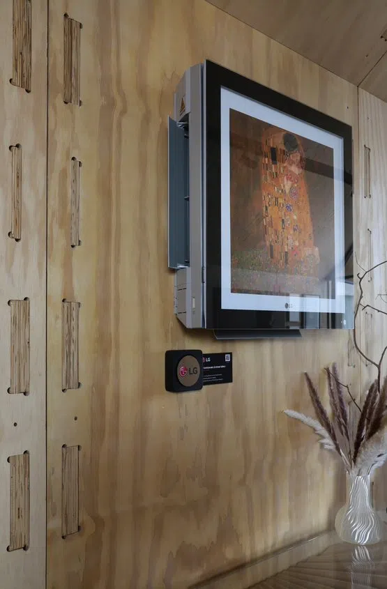 Casacor 2021 apresenta conceito de casa conectada com a lg do brasil Ar condicionado artcool gallery