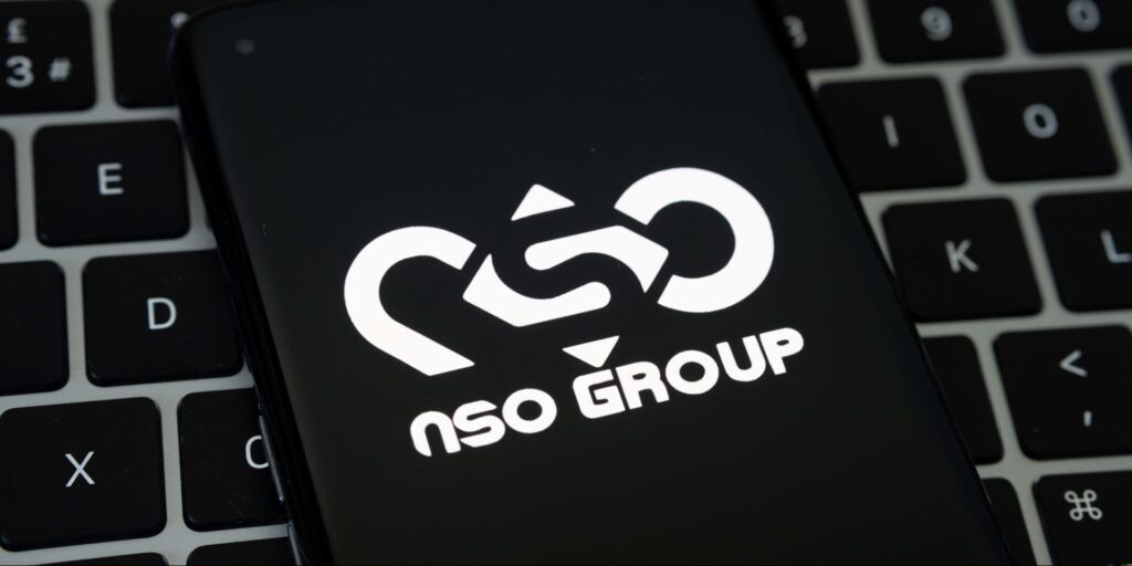 Logo do grupo nso, que realizava desenvolvimento do pegasus spyware