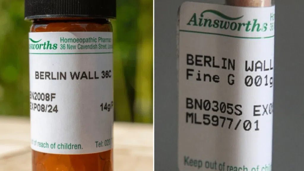 Saúde | homeopatia funciona? Veja o que dizem especialistas Remédio homeopático do muro de berlin