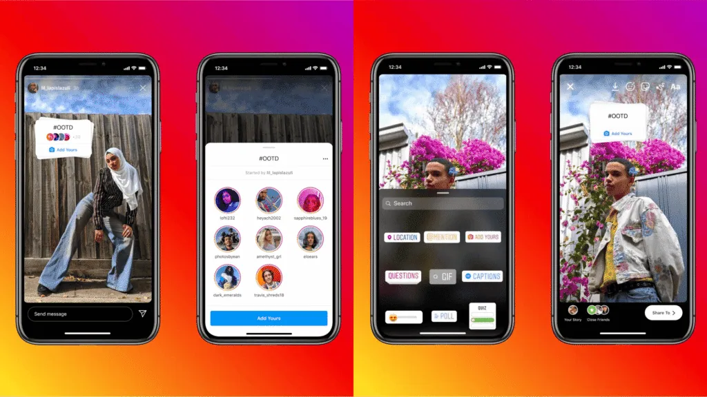 Cara membuat rantai instagram dengan "gunakan milikmu" Cara membuat rantai instagram dengan "gunakan milikmu". Fitur baru bertujuan untuk membuat atau berpartisipasi dalam topik publik untuk meningkatkan keterlibatan melalui rantai di instagram