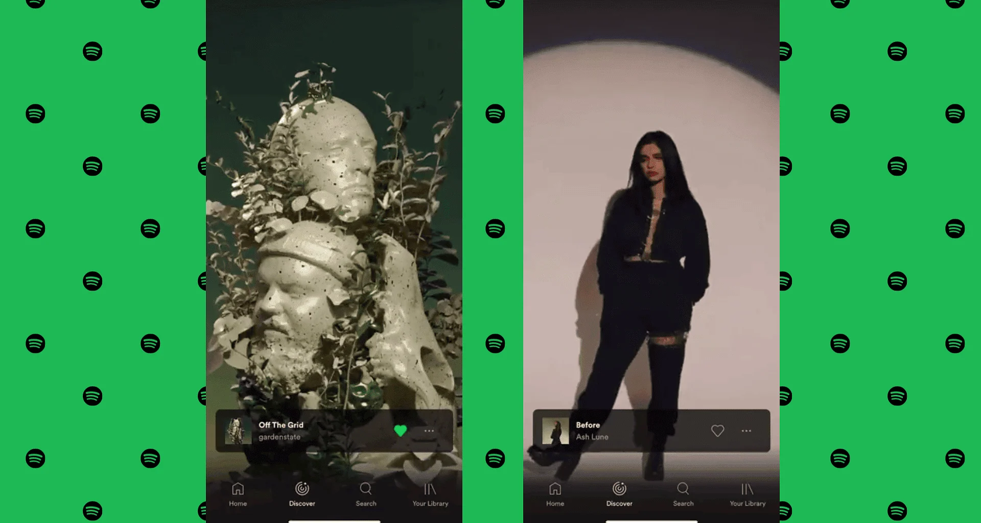 Spotify는 또한 tiktok 스타일의 비디오를 테스트합니다.