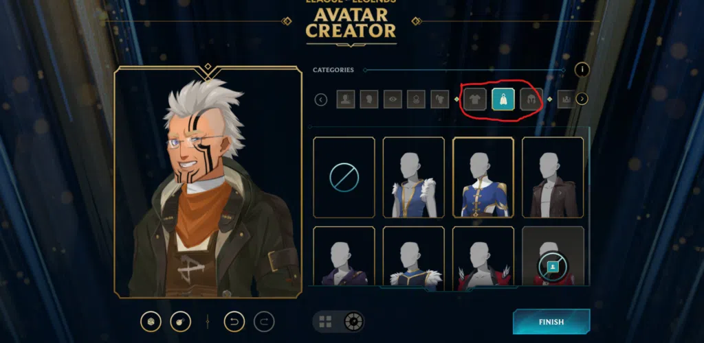 Saiba como criar um avatar de league of legends de respeito! Roupas disponíveis para criar avatar de lol