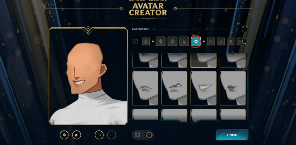 Saiba como criar um avatar de league of legends de respeito! Boca do avatar de lol