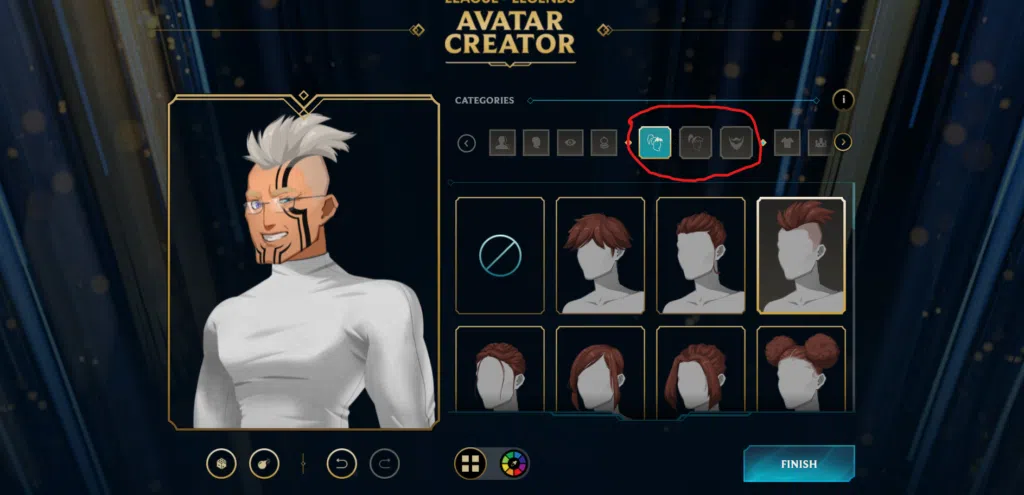 Saiba como criar um avatar de league of legends de respeito! Variedade em cortes de cabelo para o avatar
