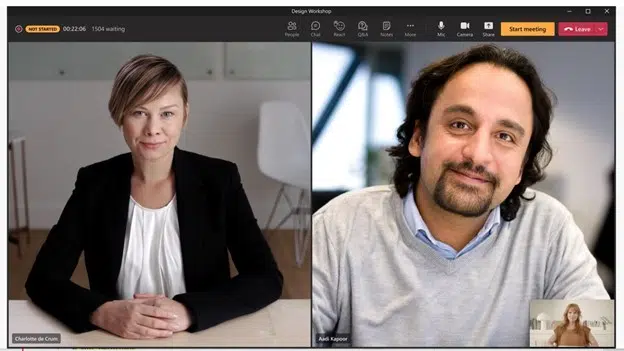Microsoft loop traz novas soluções para trabalho híbrido Sala verde microsoft teams
