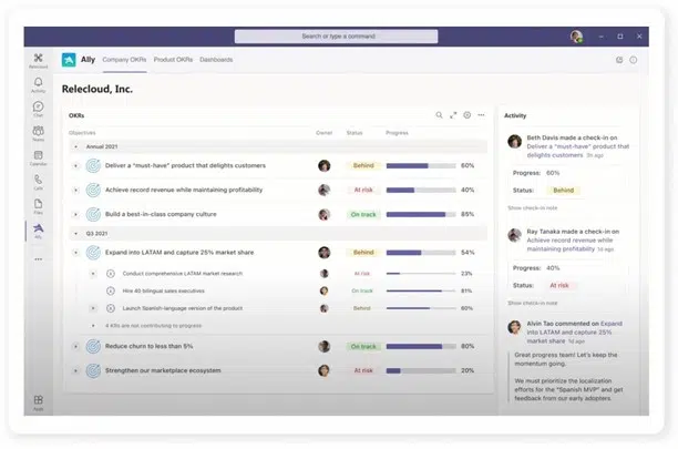 Microsoft loop traz novas soluções para trabalho híbrido Ally. Io