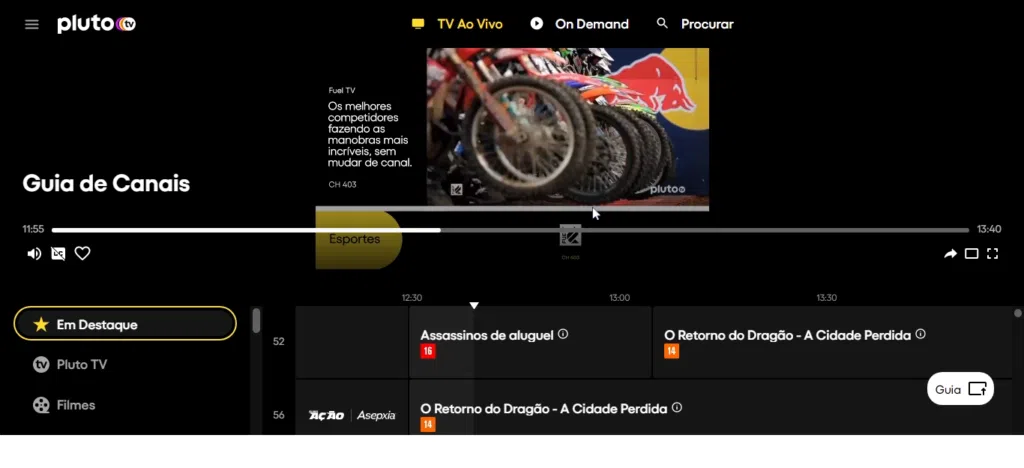 Conheça 5 canais de tv e iptv para ver de graça no pc Confira os canais de tv e iptv gratuitos como o pluto tv