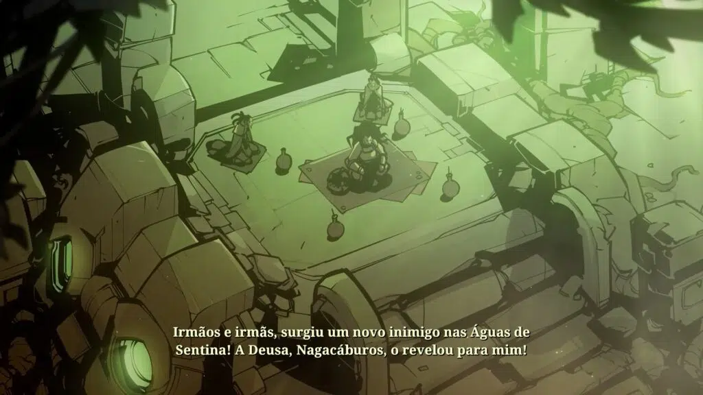 Review: ruined king continua a saga de viego e a ruína A portadora da verdade informando que deverá cumprir seu papel de guardiã em breve. Reprodução: lucas gomes/ruined king