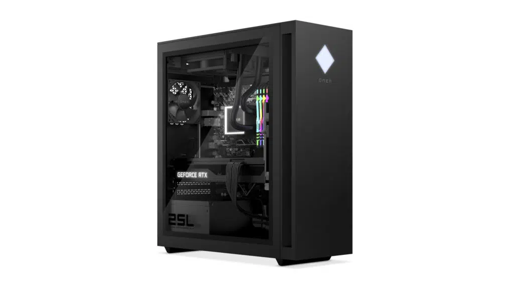 Ces 2022 | omen 45l é o novo pc gamer da hp com rtx 3090 Mais "simples" em termos de construção, o omen 25l ainda é uma máquina aparentemente formidável (divulgação/hp)