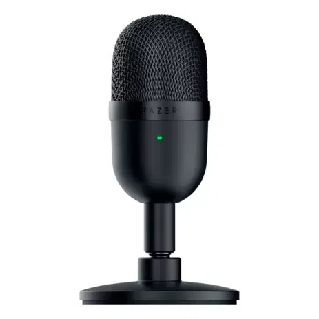 27 ideias de presentes geek e tech para o natal Microfone razer seiren mini como sugestão de presentes para o natal. Reprodução: magazine luiza.