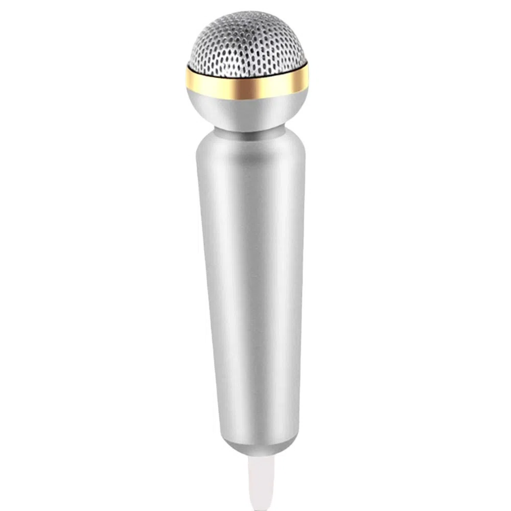 27 ideias de presentes geek e tech para o natal Mini microfones em presentes geek para o natal. Reprodução: lojas americanas.