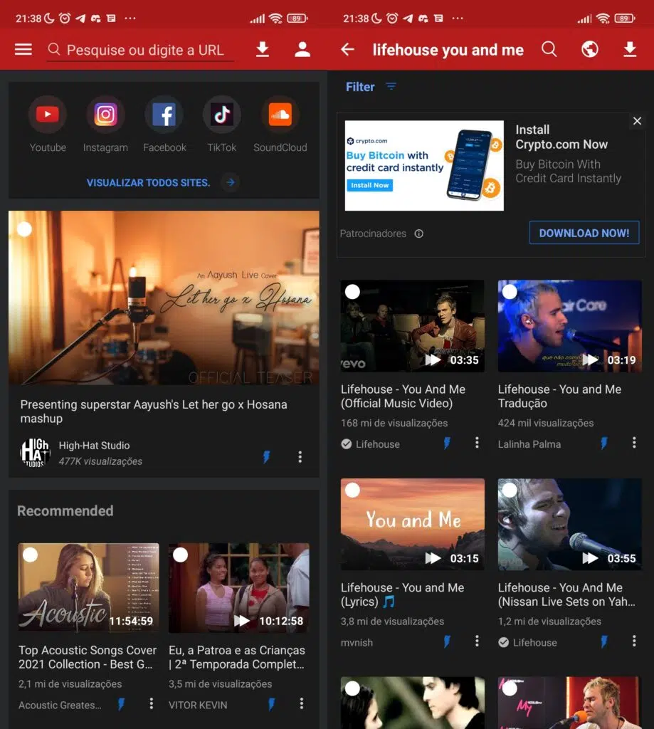 Como baixar vídeo (ou música) do youtube sem app Baixar música com videoder