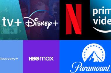 Logos de plataformas de streaming