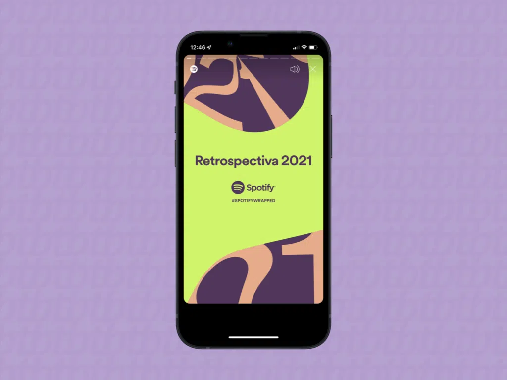 Retrospectiva do spotify: veja o que você mais ouviu em 2021 Captura de tela da retrospectiva do spotify