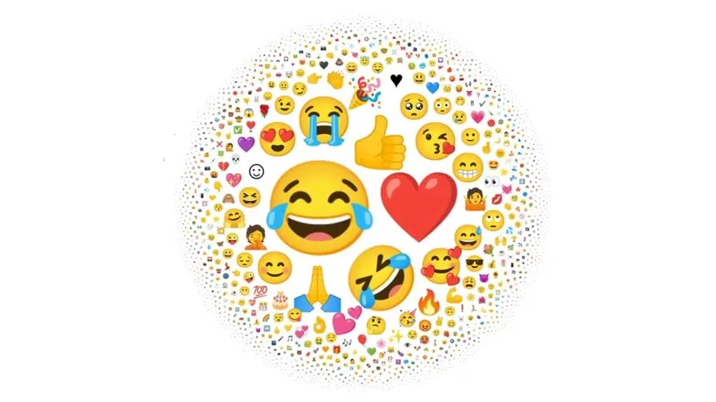 "chorando de rir" é o emoji mais usado em 2021 Círculo de emojis do unicode consortium