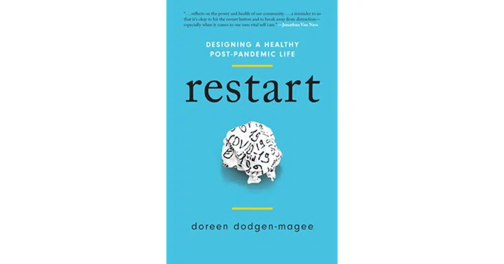 12 hábitos tecnológicos para ser mais feliz em 2022 Capa de reiniciar: projetando uma vida saudável pós-pandemia