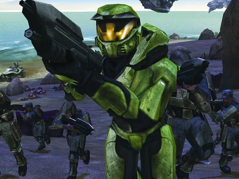 Tecnologias que revolucionaram os games + 5 tendências para o futuro Screenshot de halo: combat evolved.