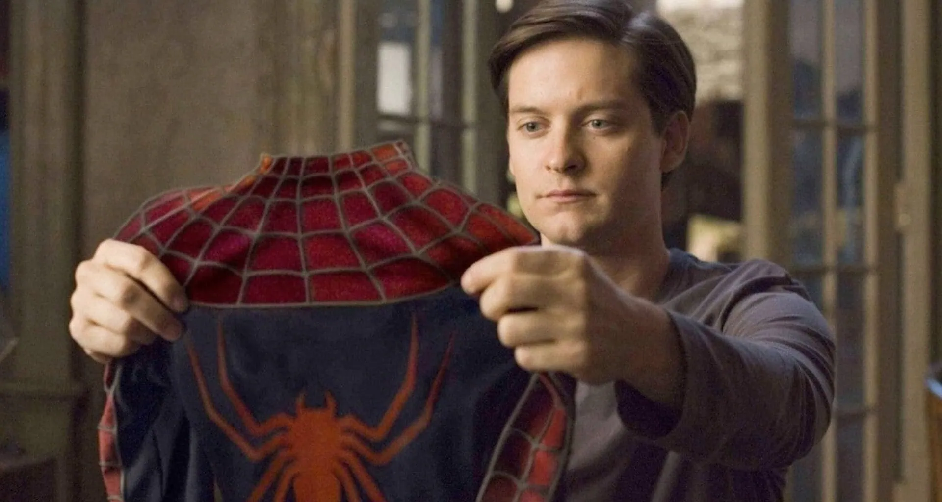 Tobey maguire como homem-aranha