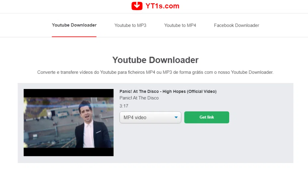 Como baixar vídeo (ou música) do youtube sem app Baixar vídeos do youtube com yt1s