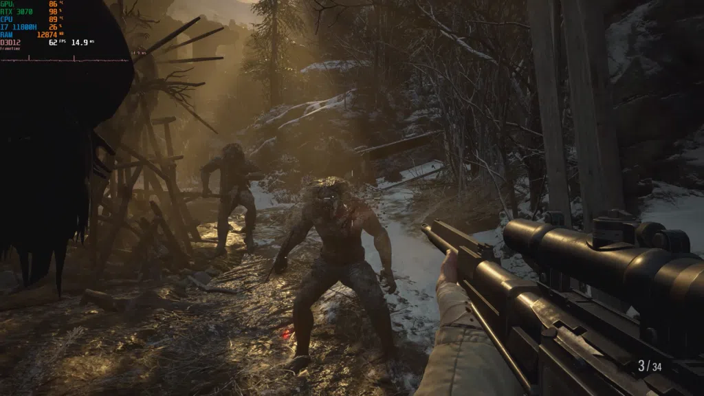 Review: alienware m15, um caro notebook gamer com ressalvas Testes no resident evil village (imagem/felipe vidal)