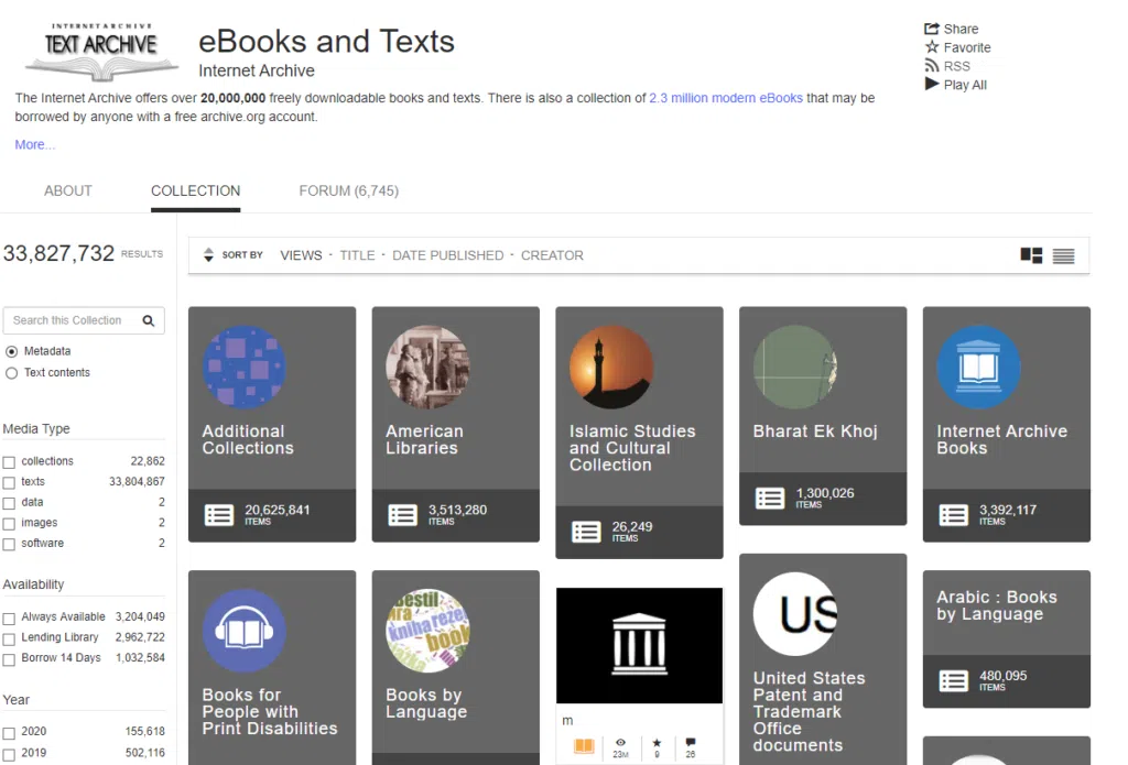 12 sites e apps para baixar e-books de graça Saiba onde encontrar e-books de graça, entre os listados: internet archive. Reprodução: lucas gomes, showmetech