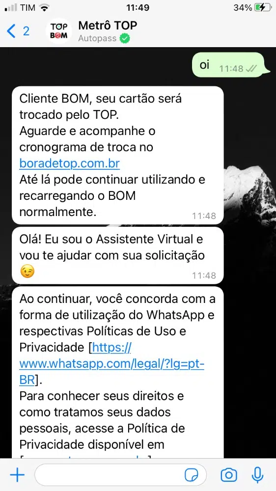 App top: como usar o bilhete qr code do metrô de sp Compra de bilhete único pelo whatsapp