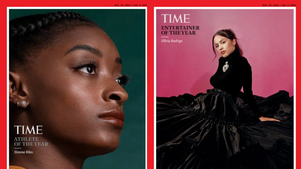 Elon musk é eleito como personalidade do ano pela revista time Olivia rodrigo e simone biles como artista e atleta do ano pela revista time