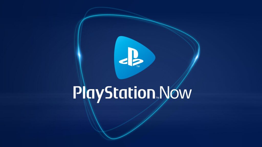 Logo do playstation now.