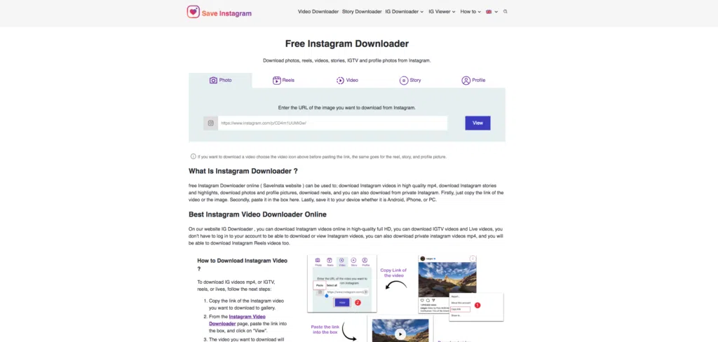 5 maneiras de baixar stories do instagram Save story para fazer o download de vídeos de outras pessoas