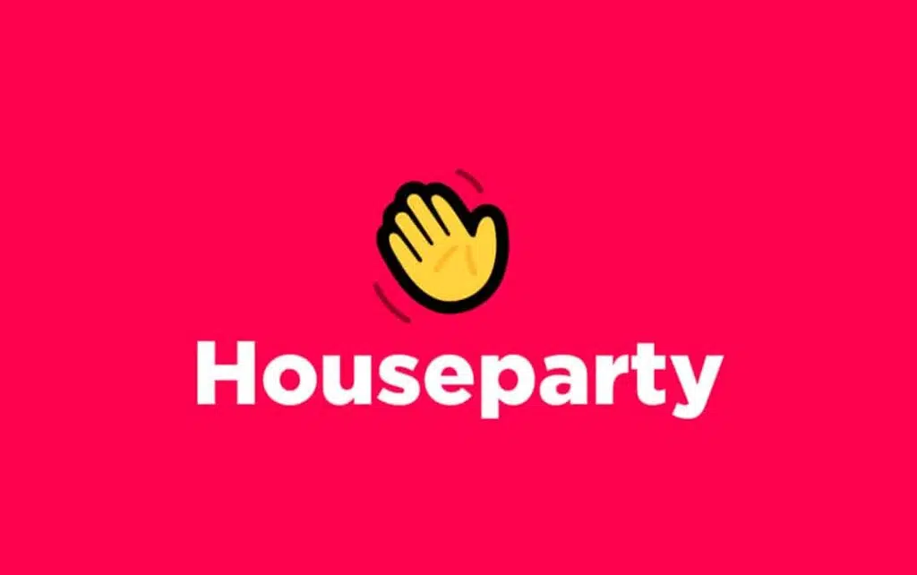 Adeus! Confira 19 tecnologias que acabaram em 2021 Logo da houseparty como tecnologias que morreram em 2021