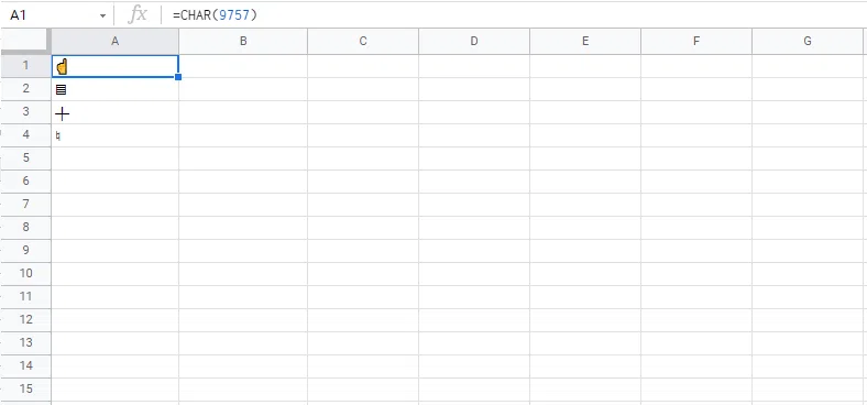 30 dicas do google planilhas que melhoram a produtividade Utilize caracteres especiais. Dicas do google planilhas