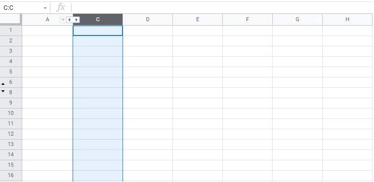 30 dicas do google planilhas que melhoram a produtividade Oculte linhas e colunas. Dicas do google planilhas