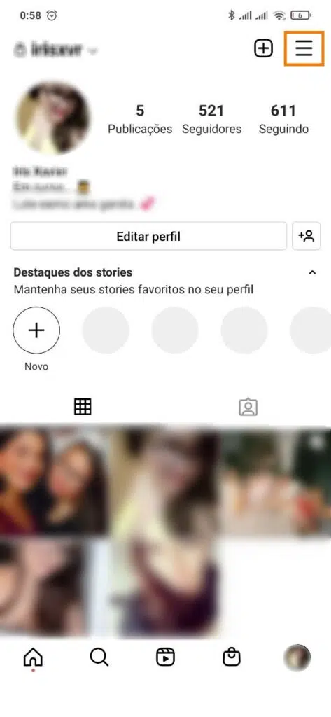 Como usar o modo escuro no instagram Modo escuro no instagram para android