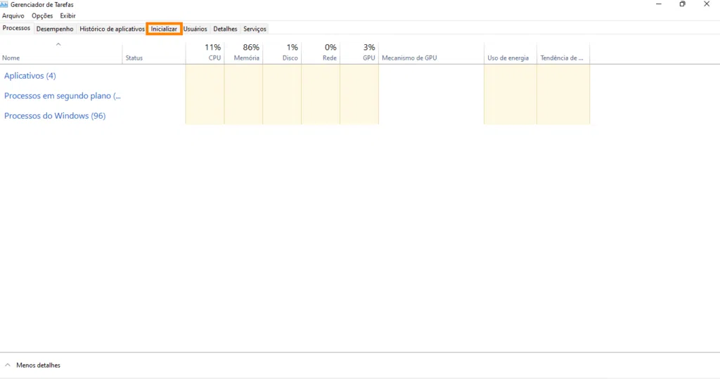 Ssd lento no windows 11? Veja como corrigir Desabilite programas para melhorar o ssd lento no windows 11