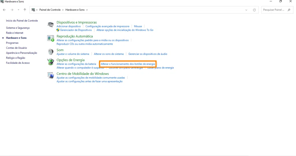 Ssd lento no windows 11? Veja como corrigir Ative a inicialização rápida para melhorar o ssd lento no windows 11