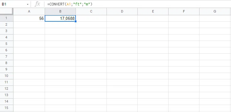 30 dicas do google planilhas que melhoram a produtividade Converta medidas. Dicas do google planilhas