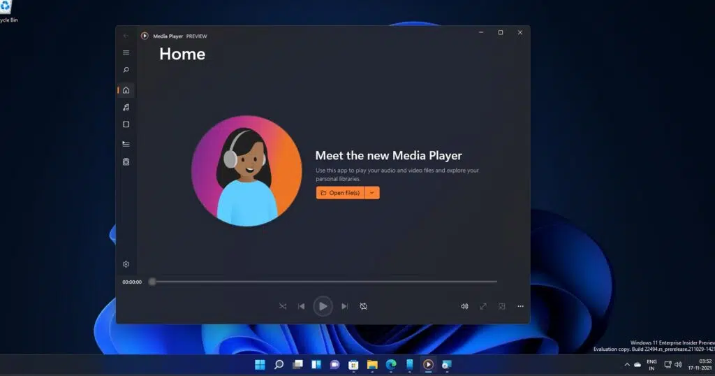 Atualização do windows 11 em fevereiro trará apps de android Novo windows media player