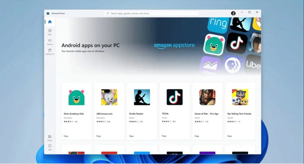 Atualização do windows 11 em fevereiro trará apps de android Uso de apps de android no windows 11