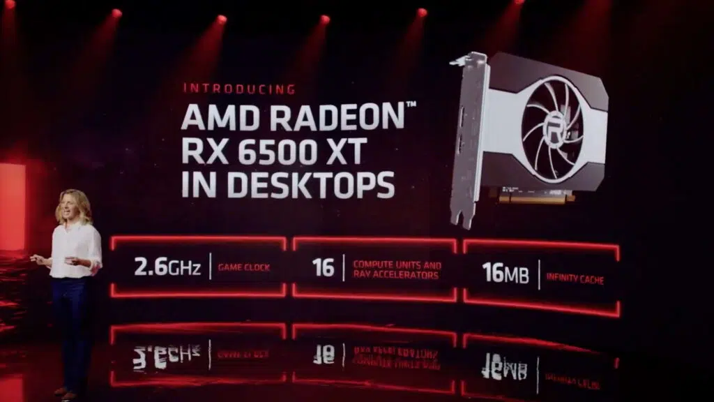 AMD lance le rx 6500 xt pour jouer à des jeux en full hd AMD lance le rx 6500 xt pour jouer à des jeux en full hd. On a enfin un lancement pour le segment d'entrée de gamme avec le rx 6500 xt, qui s'annonce aujourd'hui le moins cher