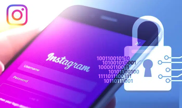 Como recuperar conta do instagram hackeada e aumentar segurança Smartphone com aplicativo do instagram aberto