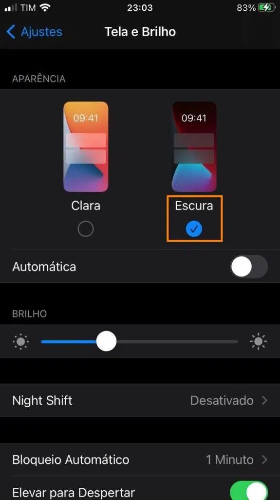 Como usar o modo escuro no instagram Instagram para iphone