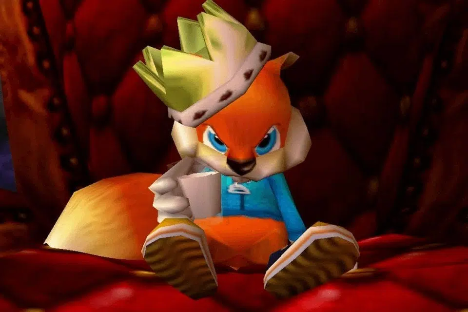 Os 20 melhores jogos de nintendo 64 Conker's bad fur day, desenvolvido pela rare (imagem: reprodução)