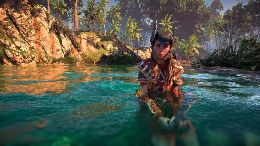 Review: horizon forbidden west é a grande evolução de zero dawn A água de horizon forbidden west estão maravilhosas