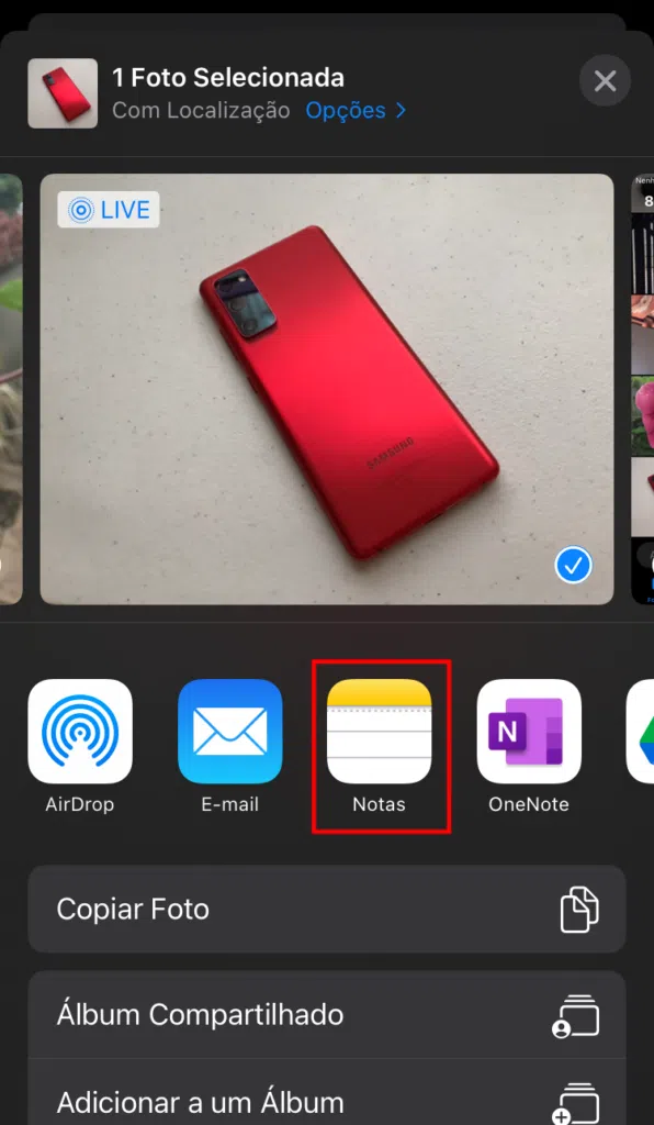 Saiba esconder fotos no iphone e ipad Salvar imagem no notas do iphone