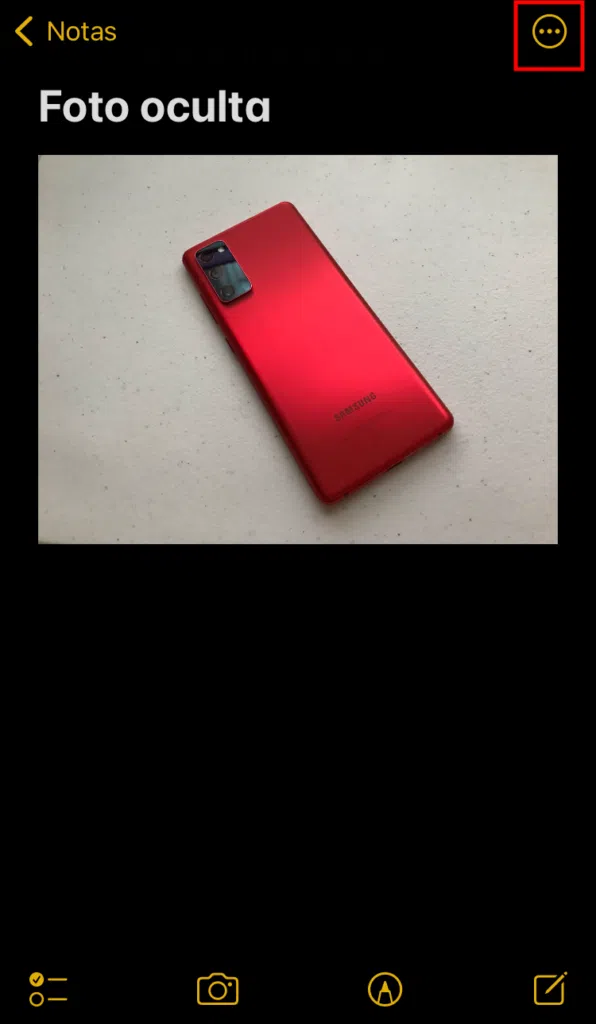 Saiba esconder fotos no iphone e ipad Selecione menu