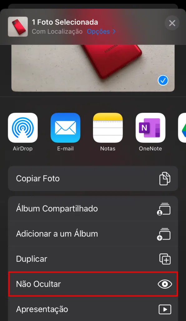 Saiba esconder fotos no iphone e ipad Não ocultar fotos no iphone