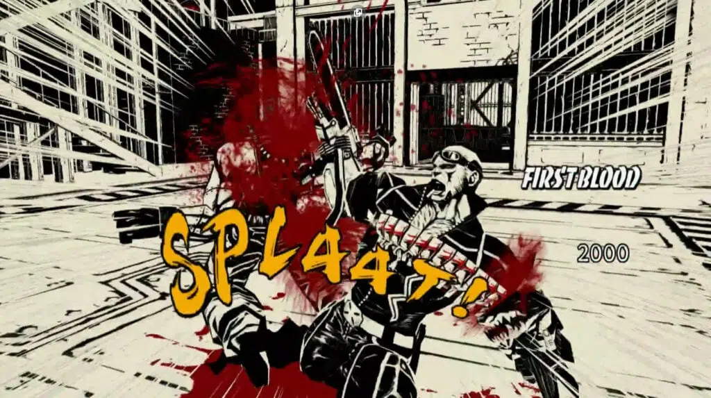 Os 20 melhores jogos de nintendo wii Screenshot de madworld, desenvolvido pela platinumgames (imagem: reprodução)