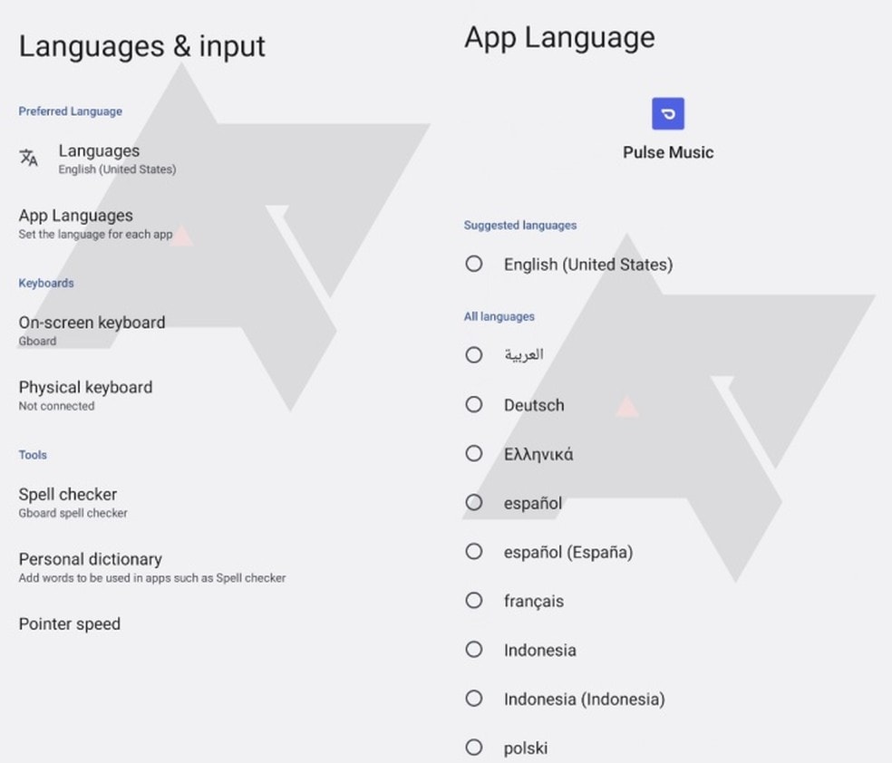 Aplicativos com multi idiomas no android 13